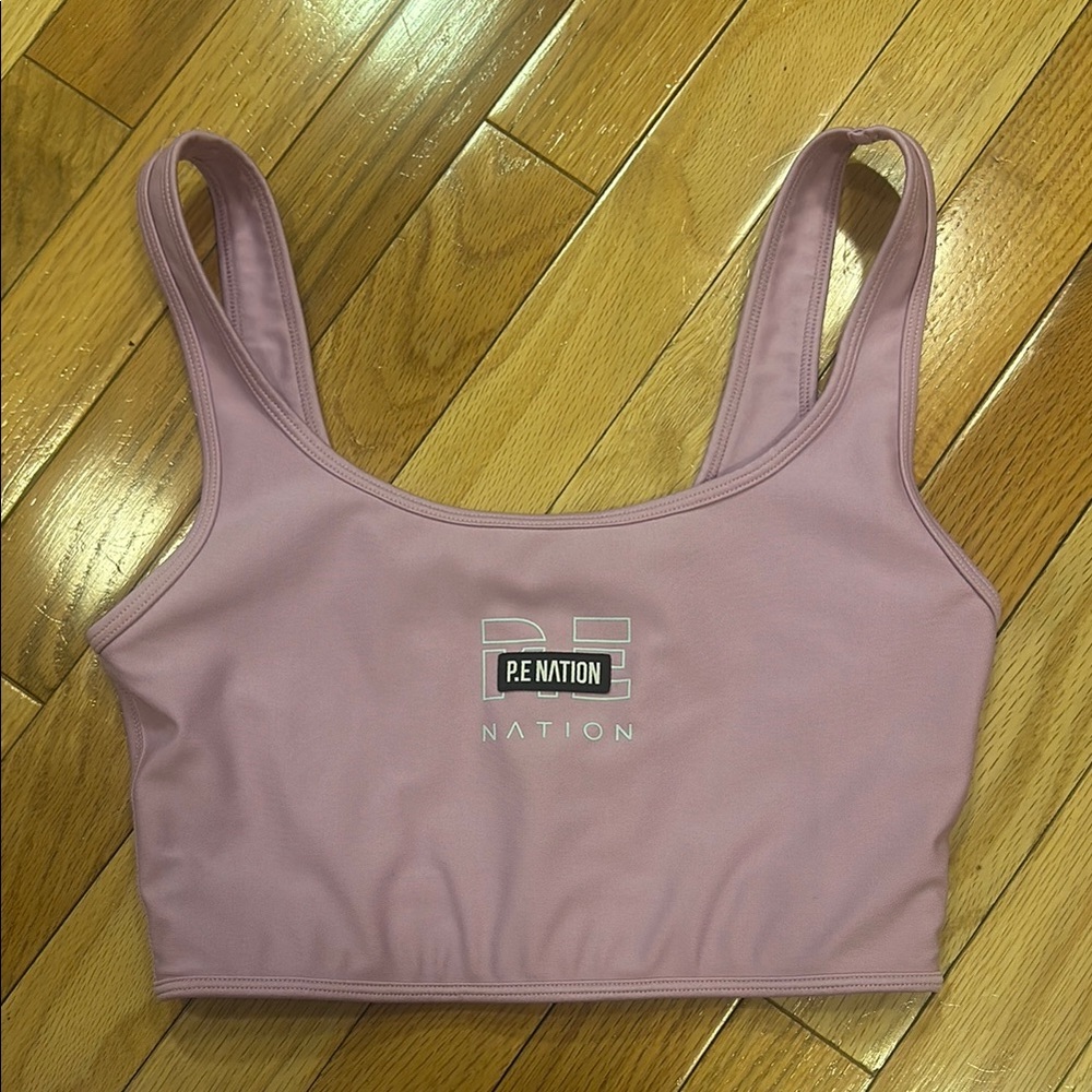 P.E Nation Pink Sports Bra